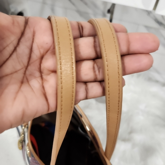 🔹️ Tory Burch 🔹️kerrington pinepple large tote bag with COA✨️💙 - Picture 6 of 14